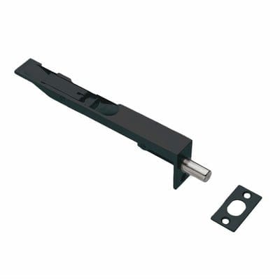 Manhattan Matt Black Flush Bolt 150mm