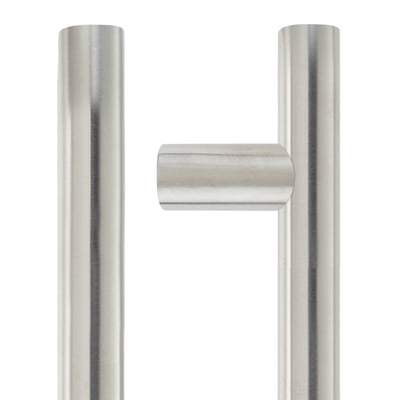 Pictor (600mm) Satin Chrome Handle Hardware Pack Privacy