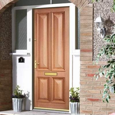 Islington Hardwood M&T External Door - 1981mm x 838mm