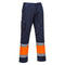Portwest E049 Hi-Vis Contrast Class 1 Service Trousers