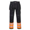 PORTWEST PW307 PW3 HI-VIS CLASS 1 HOLSTER POCKET TROUSERS