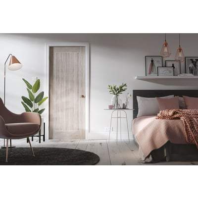 Mexicano Light Grey Laminated Interior Fire Door FD30 - 1981mm x 686mm