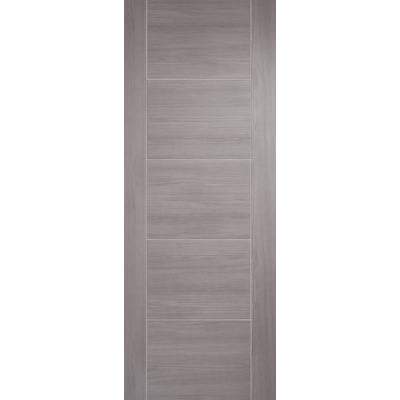 Vancouver Light Grey Laminated 5 Panel Interior Door - 1981mm x 762mm