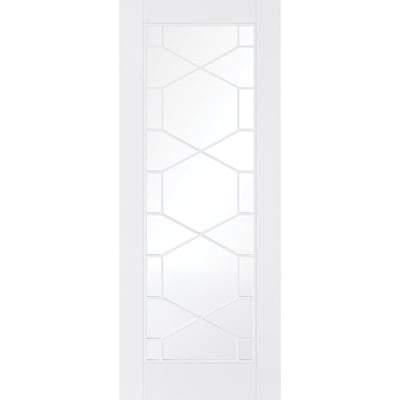 Orly White Primed Glazed Light Panels Interior Door - 1981mm x 838mm