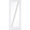 Barn White Primed 1 Glazed Clear Light Panel Internal Door - All Sizes