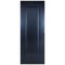 Eindhoven Black Primed 1 Panel Interior Fire Door FD30 - 1981mm x 686mm