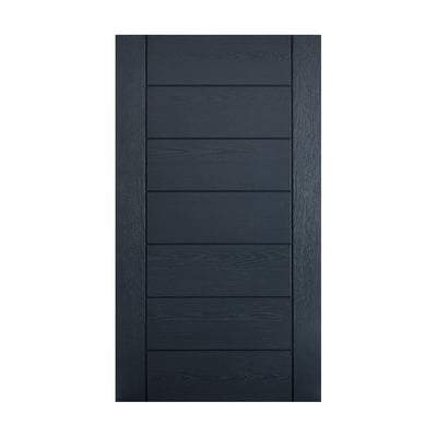 Modica Grey GRP Pre-Finished External Door - 1981mm x 838mm