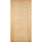 Modica Oak Unfinished 4 Panel External Door - 1981mm x 838mm