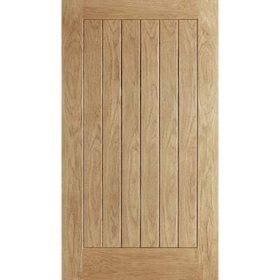 Norfolk Oak Unfinished External Door - 1981mm x 762mm
