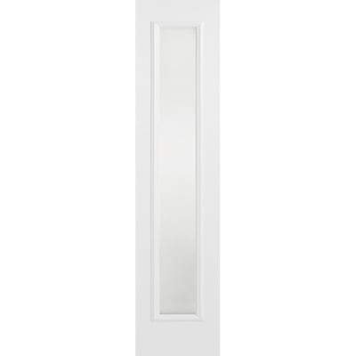 GRP Pre-Finished 1 Double Glazed Frosted Light Panel Sidelight 2032mm x 356mm - Grey