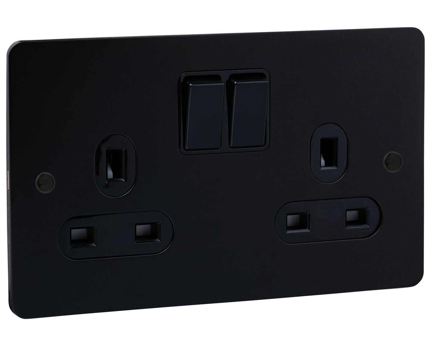 Caradok 2G Matt Black Socket - Black Screws