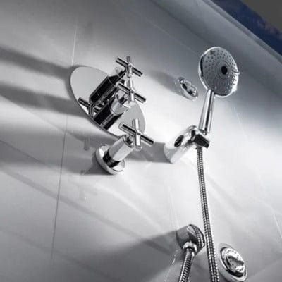 Loft Chrome 1/2" Built-In Thermostatic Bath/Shower Mixer
