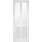 Malton Shaker Internal White Primed Door with Clear Glass