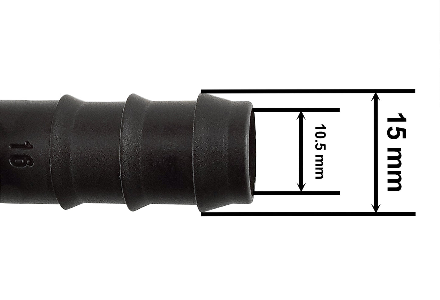 Elbow for 1/2" Irrigation Pipe