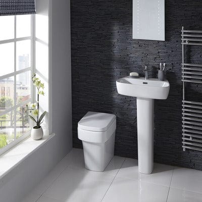 Medici Back to Wall Cloakroom Suite