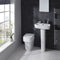 Medici Back to Wall Cloakroom Suite