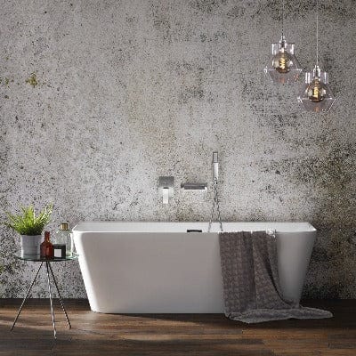 Mono Back to Wall Luxury Freestanding Bath - 1700mm x 800mm