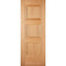 Oak Amsterdam 3 Panel Pre-Finished Internal Fire Door FD30 - 1981mm x 762mm
