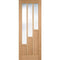 Oak Coventry 3 Light Panel Pre-Finished Internal Door - 1981mm x 762mm