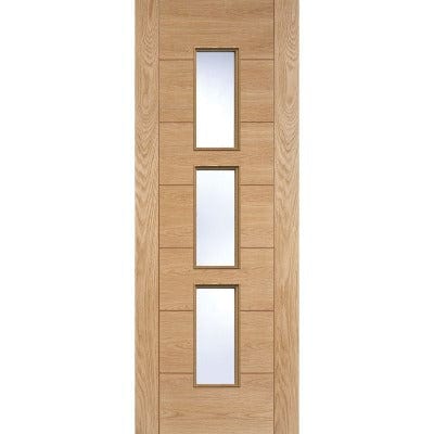 Louis Oak Unfinished 2 Panel Raised Mouldings Internal Door - 1981mm x 686mm