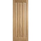 Oak Kilburn 3 Panel Un-Finished Internal Fire Door FD30 - 1981mm x 838mm