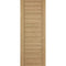 Vancouver Oak Laminated 5 Panel Interior Fire Door FD30 - 1981mm x 838mm