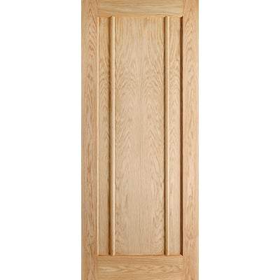 Oak Lincoln Panelled Pre-Finished Internal Door - 1981mm x 838mm