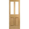 Oak Malton 2 Unglazed Light Panels Un-Finished Internal Door - All Sizes