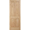 Regency Oak Unfinished 4 Panel Internal Door - All Sizes