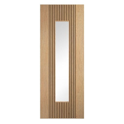 LPD Sydney Oak Glazed Pre-Finished Internal Door - All Sizes