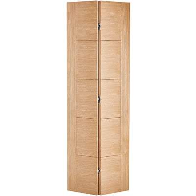 Oak Vancouver Bi-Fold Pre-Finished Internal Door - 1981mm x 686mm