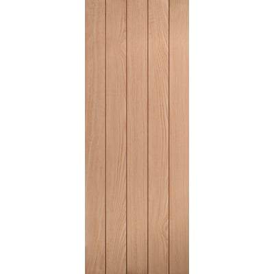 Oak Wexford Flush Un-Finished Internal Door - 1981mm x 610mm