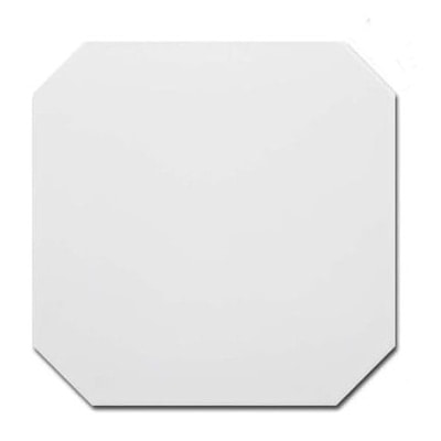 Alaska Octagonal Satin White (10 per Box)