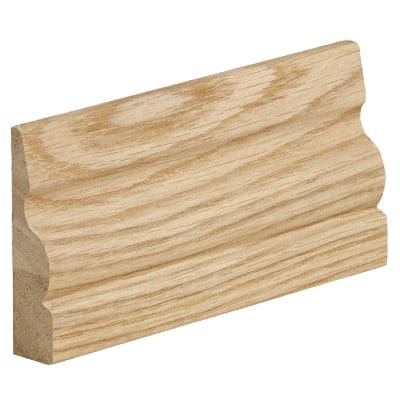 Ogee Profile Architrave Set For Internal Oak Door Pairs Door Pair - 2133 x 70 x 18mm