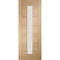 Palermo Original 1 Light Unfinished Oak Internal Door with Clear Glass