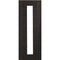 Palermo Pre-Finished Internal Dark Grey Door with Clear Glass - 1981 x 686 x 35mm