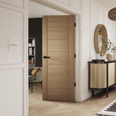 Palermo Essential Unfinished Oak Internal Door