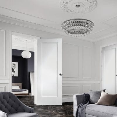 Pattern 10 Internal White Primed Door