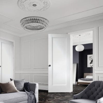 Pattern 10 Internal White Primed Fire Door
