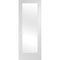 Pattern 10 Internal White Primed Door with Obscure Glass