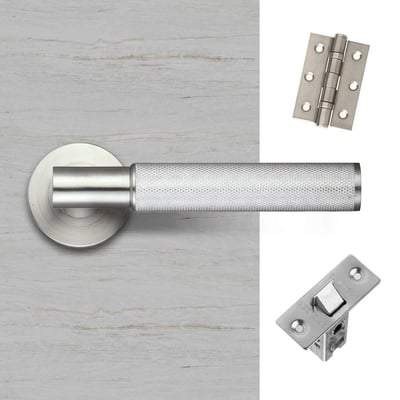 Pegasus Satin Chrome Handle Hardware Pack Standard