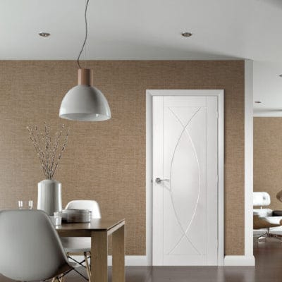 Pesaro Internal White Primed Fire Door