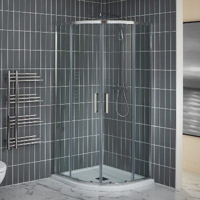 Purity Curved Quadrant Shower Enclosure with 2 Sliding Doors