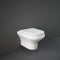 52cm Rimless Wall Hung Pan with Hidden Fixations in Alpine White