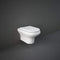 Rimless Wall Hung Pan in Alpine White