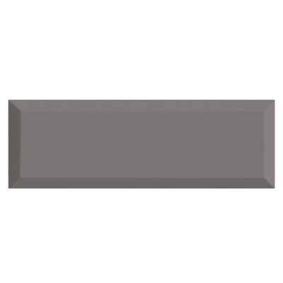 Subway Dark Grey Bevel Décor