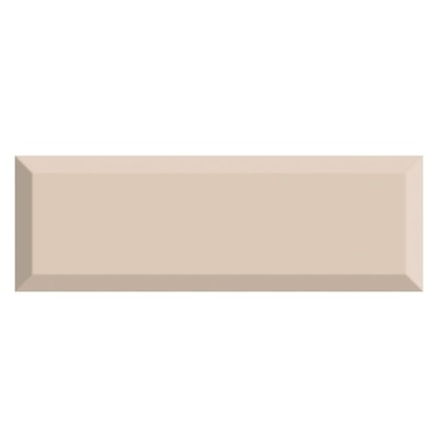 Subway Light Beige Bevel Décor