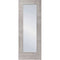 White Grey Ravenna Internal Laminate Clear Glass Door
