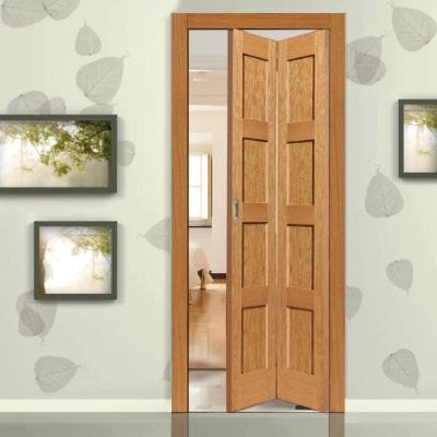 Snowdon Oak Bi Fold Internal Door - 1981mm x 762mm
