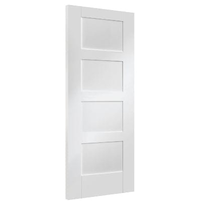 Shaker 4 Panel Internal White Primed Door